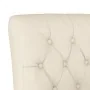 Silla tapizada con botones lino de , Sillas poltrona - Ref: Foro24-352462, Precio: 85,64 €, Descuento: %