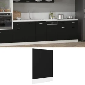 Panel para lavavajillas “Lyon” madera contrachapada negro de , Armarios de cocina - Ref: Foro24-802555, Precio: 35,47 €, Desc...