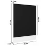Panel para lavavajillas “Lyon” madera contrachapada negro de , Armarios de cocina - Ref: Foro24-802555, Precio: 35,47 €, Desc...