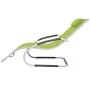 Tumbona con cojín aluminio y textilene verde de , Tumbonas - Ref: Foro24-47780, Precio: 102,43 €, Descuento: %