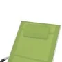Tumbona con cojín aluminio y textilene verde de , Tumbonas - Ref: Foro24-47780, Precio: 102,43 €, Descuento: %