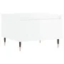 Mesa de centro madera de ingeniería blanco brillo 50x46x35 cm by , Coffee table - Ref: Foro24-830848, Price: 40,17 €, Discoun...