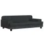 Cama para perros de terciopelo negro 90x53x30 cm de , Camas para perros - Ref: Foro24-171872, Precio: 112,03 €, Descuento: %
