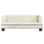 Cama para perros de terciopelo crema 80x45x30 cm de , Camas para perros - Ref: Foro24-171900, Precio: 68,23 €, Descuento: %