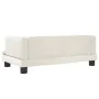 Cama para perros de terciopelo crema 80x45x30 cm de , Camas para perros - Ref: Foro24-171900, Precio: 68,23 €, Descuento: %