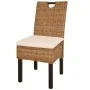 Sillas de comedor 4 unidades ratán kubu madera de mango de , Sillas de comedor - Ref: Foro24-274362, Precio: 418,21 €, Descue...