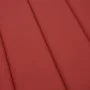 Cojín de tumbona de tela Oxford rojo 200x60x3 cm de , Cojines para sillas y sofás - Ref: Foro24-314209, Precio: 44,89 €, Desc...