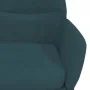 Sillón de relax de terciopelo azul de , Sillones - Ref: Foro24-341118, Precio: 110,32 €, Descuento: %