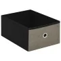 Banco de almacenaje plegable lino sintético taupé 76x38x38 cm von , Bänke für Hallen und Lager - Ref: Foro24-338817, Preis: 7...