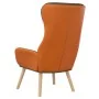 Sillón de relax de tela y PVC marrón de , Sillones - Ref: Foro24-341304, Precio: 104,98 €, Descuento: %