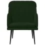 Sillón de terciopelo verde oscuro 63x76x80 cm de , Sillones - Ref: Foro24-351456, Precio: 90,17 €, Descuento: %
