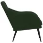 Sillón de terciopelo verde oscuro 63x76x80 cm de , Sillones - Ref: Foro24-351456, Precio: 90,17 €, Descuento: %