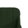 Sillón de terciopelo verde oscuro 63x76x80 cm de , Sillones - Ref: Foro24-351456, Precio: 90,17 €, Descuento: %