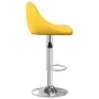Taburete de bar de terciopelo amarillo mostaza de , Taburetes de cocina - Ref: Foro24-335301, Precio: 83,19 €, Descuento: %