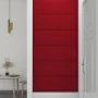 Paneles de pared 12 uds terciopelo rojo tinto 90x30 cm 3,24 m² by , Wall covering - Ref: Foro24-343923, Price: 88,87 €, Disco...