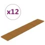 Paneles de pared 12 uds terciopelo marrón 90x15 cm 1,62 m² von , Wandverkleidung - Ref: Foro24-344112, Preis: 36,91 €, Rabatt: %