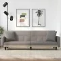 Sofá cama con cojines tela gris taupe by , Sofas - Ref: Foro24-351880, Price: 281,25 €, Discount: %