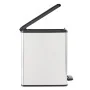 Curver Papelera de pedal estrecha Deco plateada 25 L de , Cubos de la basura y papeleras - Ref: Foro24-443832, Precio: 61,81 ...