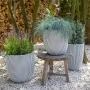 Capi Jarrón elegante Groove marfil 34x46 cm de , Maceteros y jardineras - Ref: Foro24-445498, Precio: 80,65 €, Descuento: %