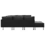 Sofá seccional de cuero sintético negro by , Sofas - Ref: Foro24-287203, Price: 1,00 €, Discount: %