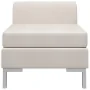 Sofá central seccional con cojín tela color crema von , Sofas - Ref: Foro24-287002, Preis: 125,71 €, Rabatt: %