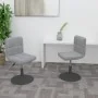 Sillas de comedor giratorias 2 uds de terciopelo gris claro de , Sillas de comedor - Ref: Foro24-334263, Precio: 101,41 €, De...