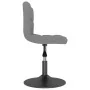 Sillas de comedor giratorias 2 uds de terciopelo gris claro de , Sillas de comedor - Ref: Foro24-334263, Precio: 101,41 €, De...