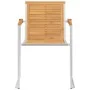 Sillas de jardín 6 uds madera maciza de teca y acero inoxidable de , Sillas de jardín - Ref: Foro24-3078552, Precio: 760,64 €...
