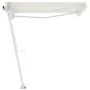 Toldo de pie automático crema 350x250 cm de vidaXL, Toldos - Ref: Foro24-3069527, Precio: 440,14 €, Descuento: %