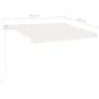 Toldo de pie automático crema 350x250 cm de vidaXL, Toldos - Ref: Foro24-3069527, Precio: 440,14 €, Descuento: %