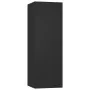 Set de muebles de salón TV 4 piezas madera ingeniería negro de , Muebles TV - Ref: Foro24-3078836, Precio: 136,88 €, Descuent...