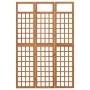 Biombo/Enrejado de 3 paneles madera maciza abeto 121x180,5 cm de , Divisores de ambientes - Ref: Foro24-316478, Precio: 91,89...
