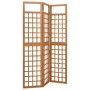 Biombo/Enrejado de 3 paneles madera maciza abeto 121x180,5 cm de , Divisores de ambientes - Ref: Foro24-316478, Precio: 91,89...