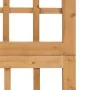 Biombo/Enrejado de 3 paneles madera maciza abeto 121x180,5 cm de , Divisores de ambientes - Ref: Foro24-316478, Precio: 91,89...