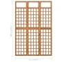 Biombo/Enrejado de 3 paneles madera maciza abeto 121x180,5 cm de , Divisores de ambientes - Ref: Foro24-316478, Precio: 91,89...