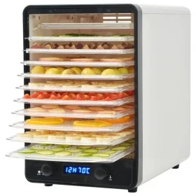 Deshidratador de alimentos con 10 bandejas 550 W blanco de , Deshidratadores de comida - Ref: Foro24-50507, Precio: 161,14 €,...