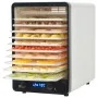 Deshidratador de alimentos con 10 bandejas 550 W blanco de , Deshidratadores de comida - Ref: Foro24-50507, Precio: 161,14 €,...