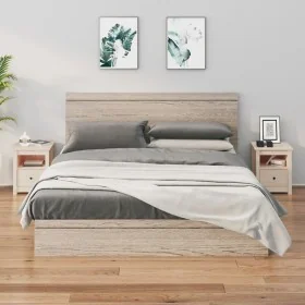Mesitas de noche 2 uds madera maciza de pino 40x35x49 cm de , Mesitas de noche - Ref: Foro24-813710, Precio: 110,93 €, Descue...