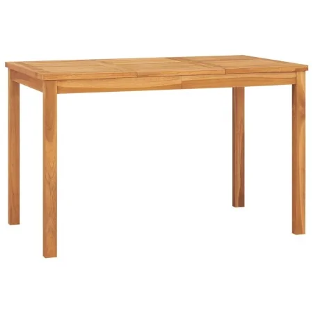 Mesa de comedor de jardín madera maciza de teca 120x70x77 cm de , Mesas de jardín - Ref: Foro24-316630, Precio: 193,32 €, Des...