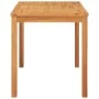 Mesa de comedor de jardín madera maciza de teca 120x70x77 cm de , Mesas de jardín - Ref: Foro24-316630, Precio: 193,32 €, Des...