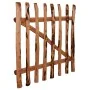Puerta para valla 100x90cm madera de avellano impregnada by , garden gates - Ref: Foro24-142595, Price: 82,28 €, Discount: %