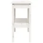 Mesa consola de madera maciza de pino blanco 110x40x75 cm by , Side tables - Ref: Foro24-814300, Price: 116,16 €, Discount: %