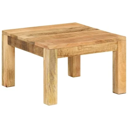 Mesa de centro de madera maciza de mango 55x55x35 cm de , Mesas de centro - Ref: Foro24-350321, Precio: 99,69 €, Descuento: %