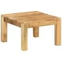 Mesa de centro de madera maciza de mango 55x55x35 cm de , Mesas de centro - Ref: Foro24-350321, Precio: 99,69 €, Descuento: %