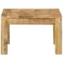 Mesa de centro de madera maciza de mango 55x55x35 cm de , Mesas de centro - Ref: Foro24-350321, Precio: 99,69 €, Descuento: %