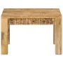 Mesa de centro de madera maciza de mango 55x55x35 cm de , Mesas de centro - Ref: Foro24-350321, Precio: 99,69 €, Descuento: %