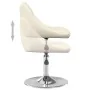 Sillas de comedor giratorias 4 unidades terciopelo color crema by , dining chairs - Ref: Foro24-3088757, Price: 228,36 €, Dis...