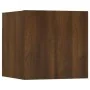 Set de muebles de TV 7 pzas madera contrachapada marrón roble de , Muebles TV - Ref: Foro24-3114509, Precio: 191,33 €, Descue...
