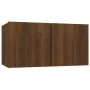 Set de muebles de TV 7 pzas madera contrachapada marrón roble de , Muebles TV - Ref: Foro24-3114509, Precio: 191,33 €, Descue...