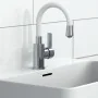 EISL Grifo monomando de lavabo FLEXO blanco cromado de , Grifos - Ref: Foro24-446452, Precio: 85,10 €, Descuento: %